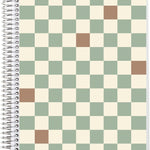 Simple Checkered 7X9 Notebook JB-42980