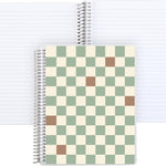 Simple Checkered 7X9 Notebook JB-42980_0719ccd7-0383-40a0-a659-708644ab8024