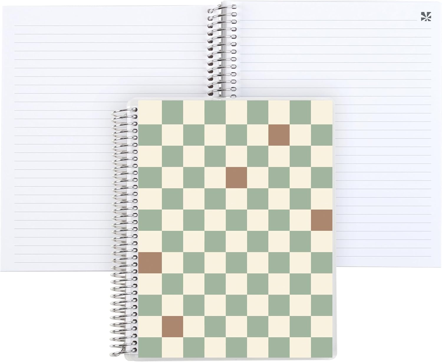 Simple Checkered 7X9 Notebook JB-42980_0719ccd7-0383-40a0-a659-708644ab8024