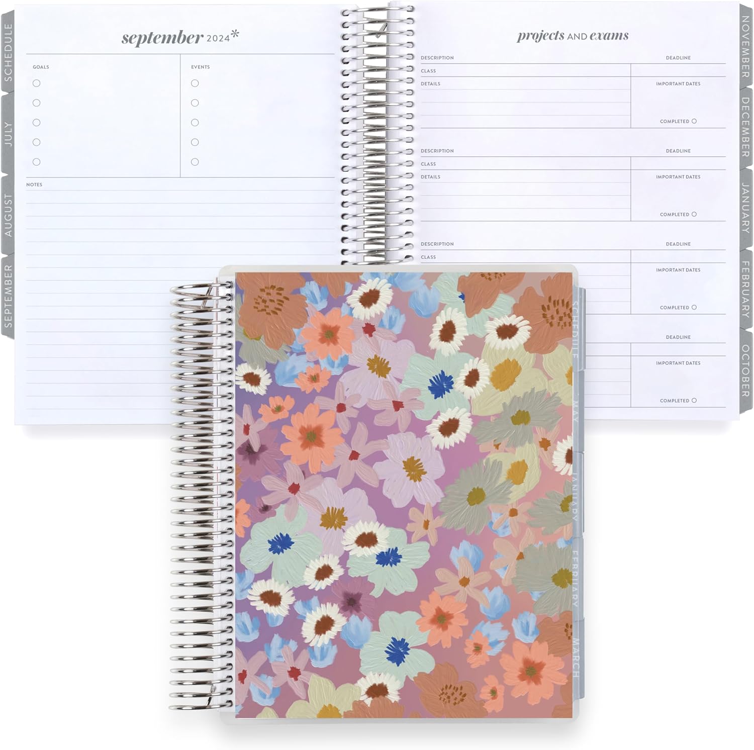 Sunset Floral 7X9 Notebook JB-42982