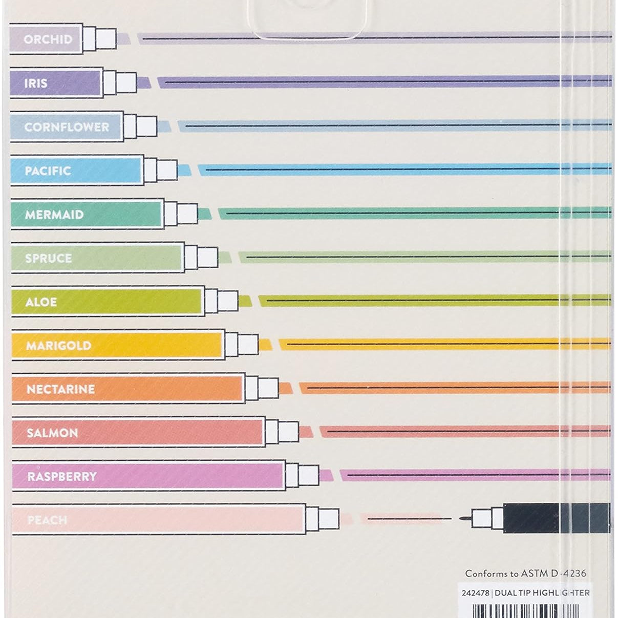 Highlighter Set Dual Tip JB-42992_77662a58-7b6d-4abc-b018-90f53b19be7f