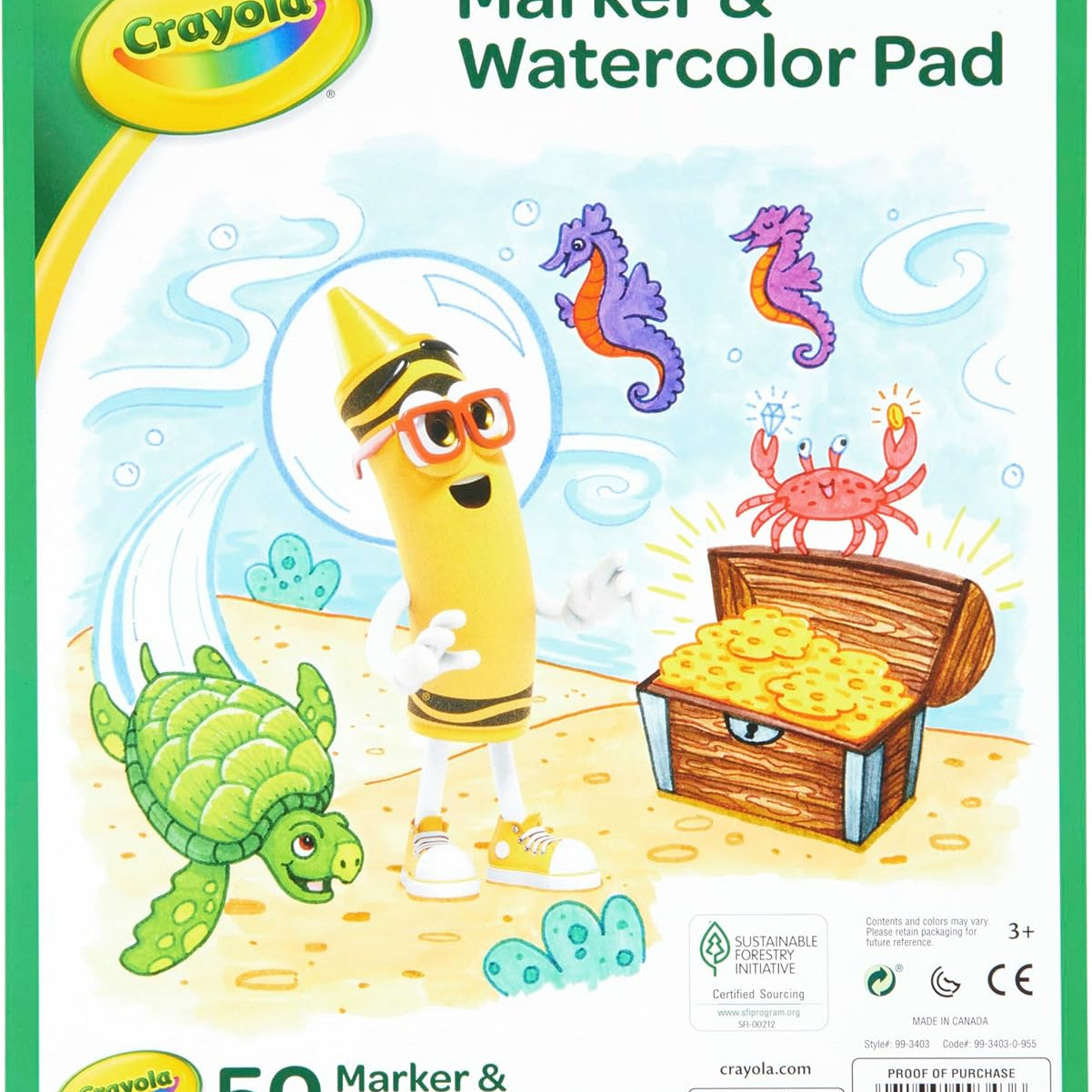 Crayola Marker & Watercolor Pd JB-43025
