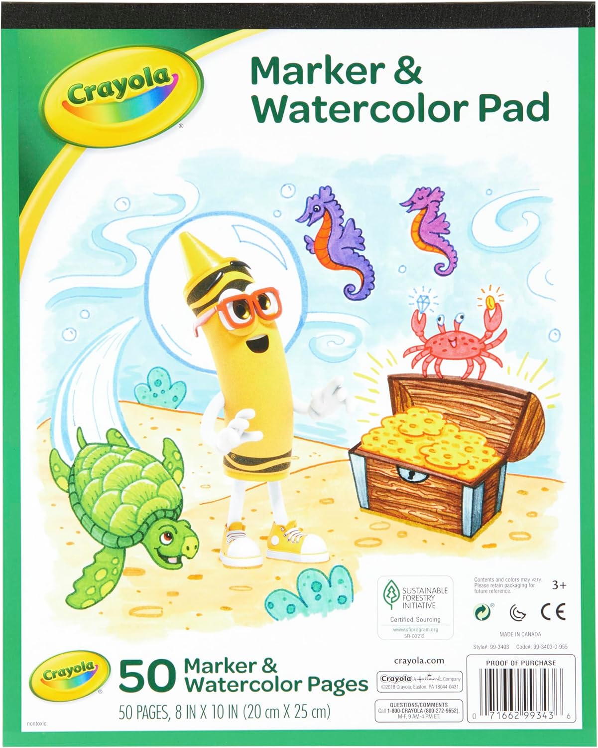 Crayola Marker & Watercolor Pd JB-43025