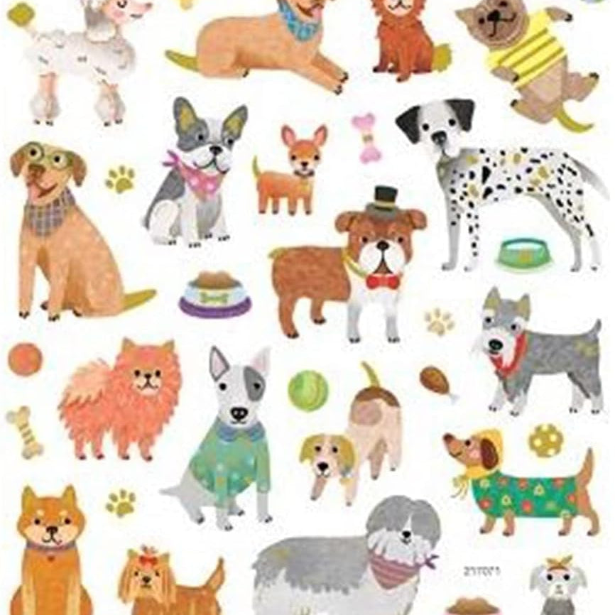 Dog Play Stickers JB-43057