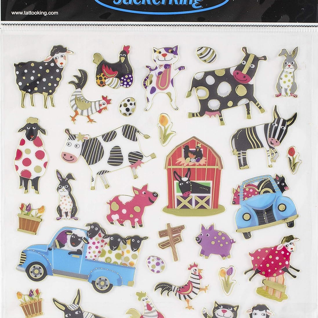 Fun Farm Stickers JB-43061