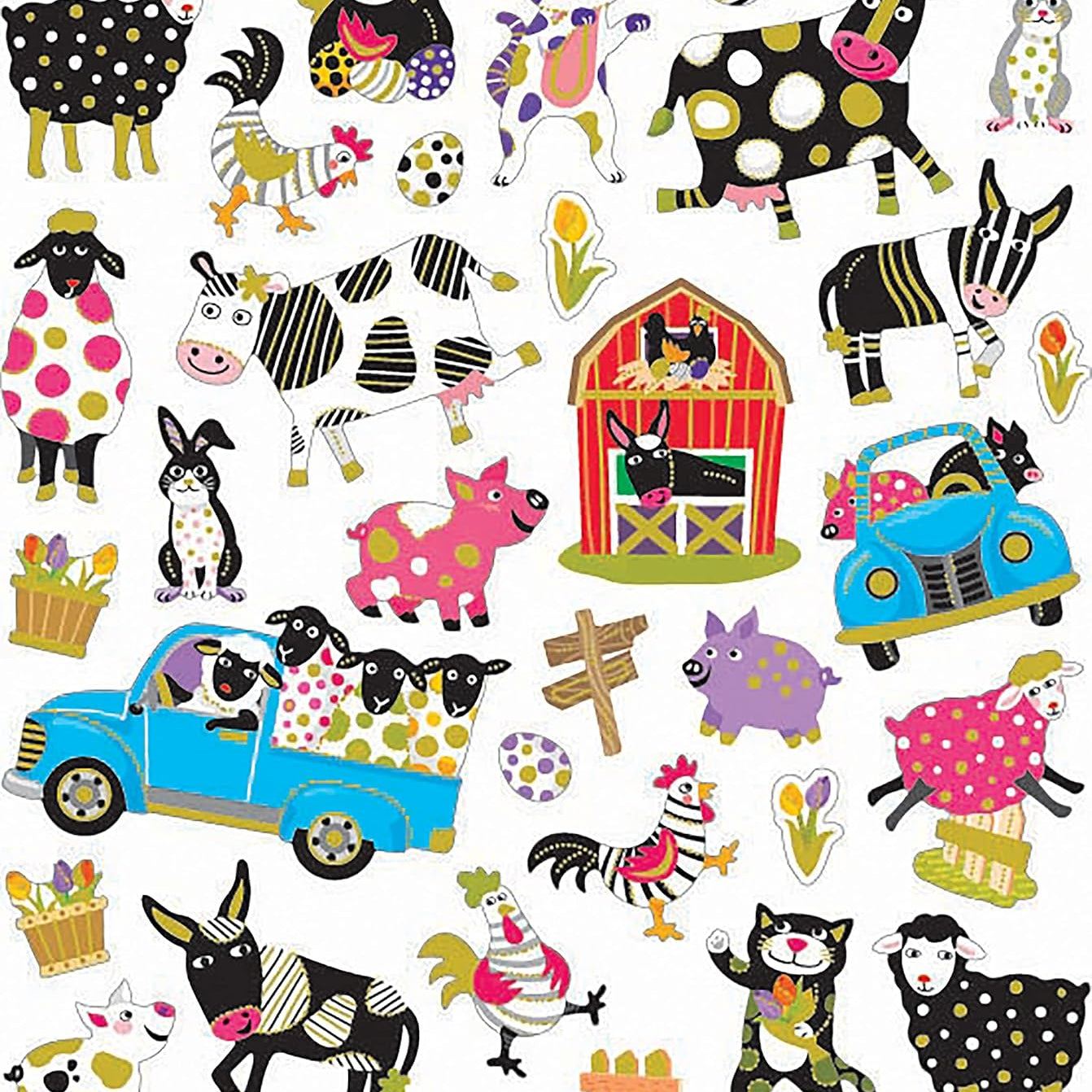 Fun Farm Stickers JB-43061_1