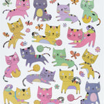 Kittens With Yarn Stickers JB-43062