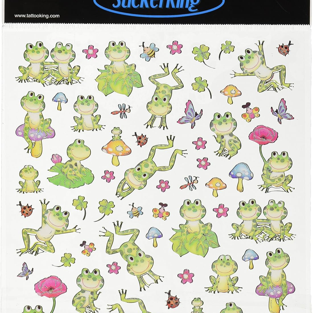 Spotted Frog Stickers JB-43070