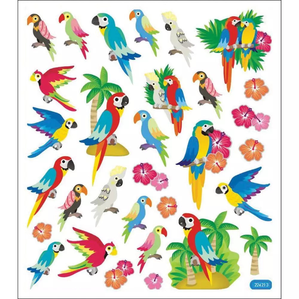Parrot Stickers JB-43075