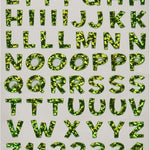 Green Alphabet Stickers JB-43078