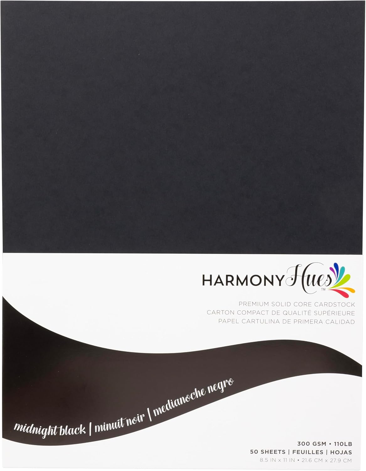 110# BLACK PAPER PACK 50/PKG JB-43085