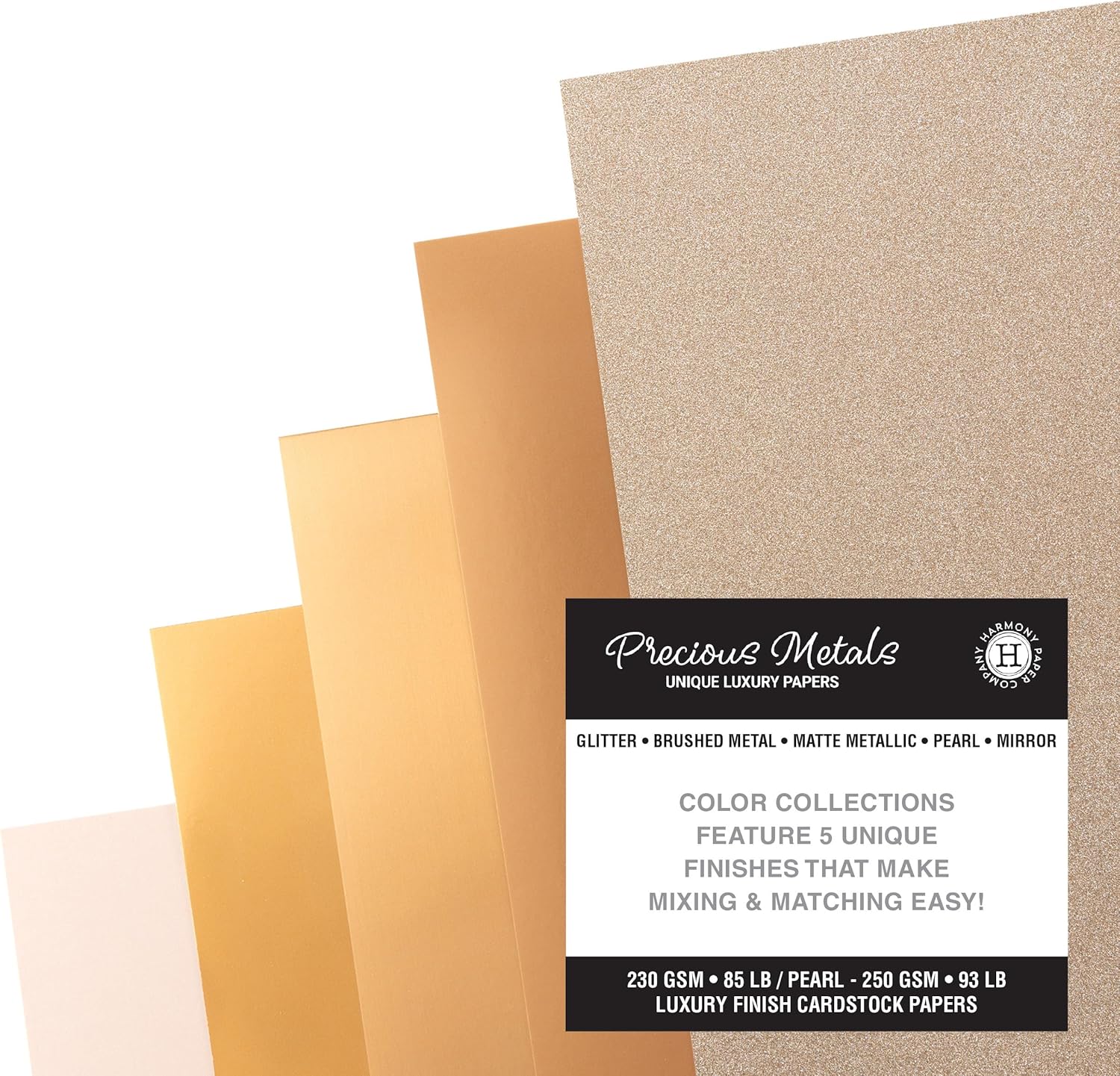 Rose Gold Paper Pack 20/Pkg JB-43089_a5e08e6a-5d01-4635-b717-4905fbf17b0c