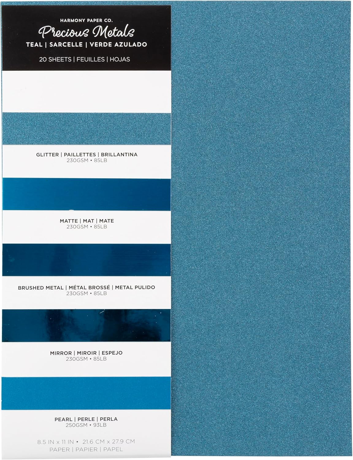 Teal Paper Pack 20/Pkg JB-43093_3