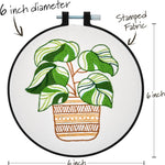 Potted Beauty Embroidery Kit JB-43105