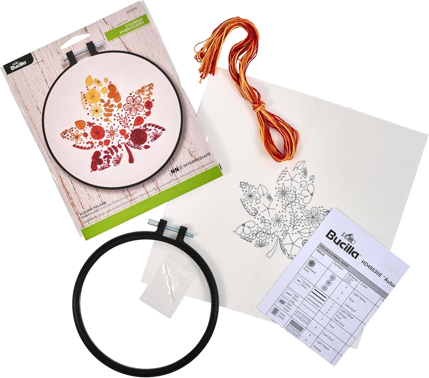 Autumn Foliage Embroidery Kit JB-43106_3