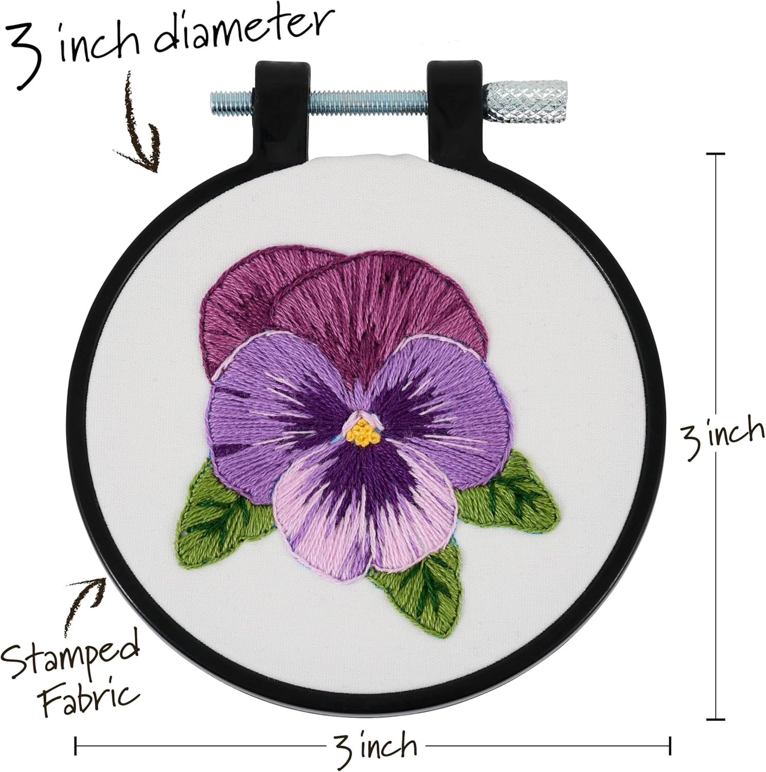 Pretty Pansy Embroidery Kit JB-43108_07509763-57d3-4254-91f3-135b8f3238c5