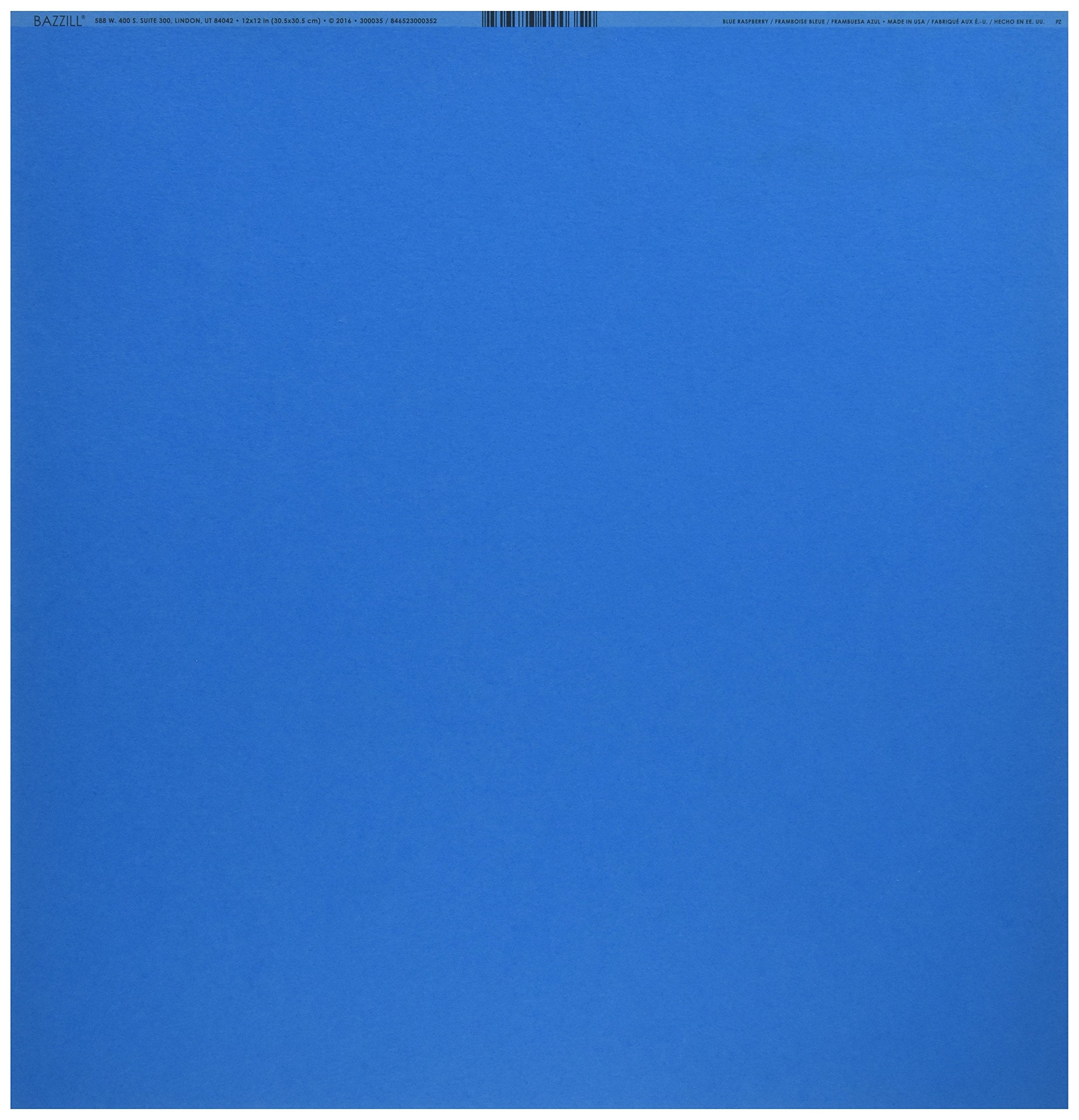 12X12 Blue Raspberry Cardstock JB-43144