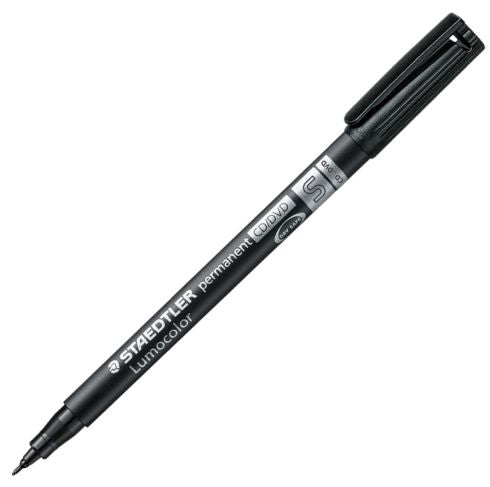 Staedtler Lumocolor Permanent X-Fine Marker - Black JB-43156_19f14bf0-4231-440a-95ba-53c21c0b6955