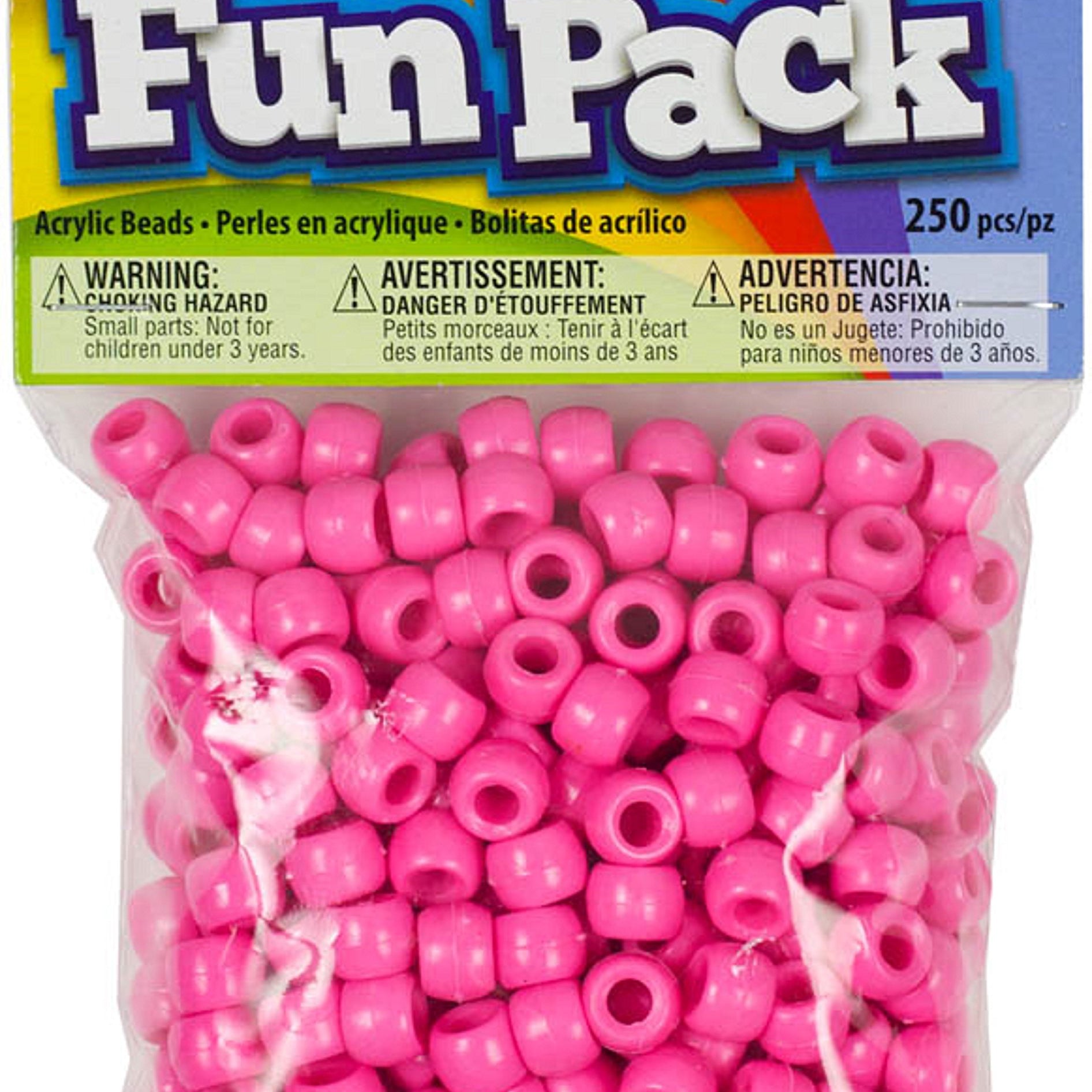 Pony Beads Pink JB-43160
