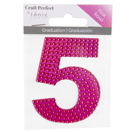 Craft Perfect Number Pink 5 JB-43207