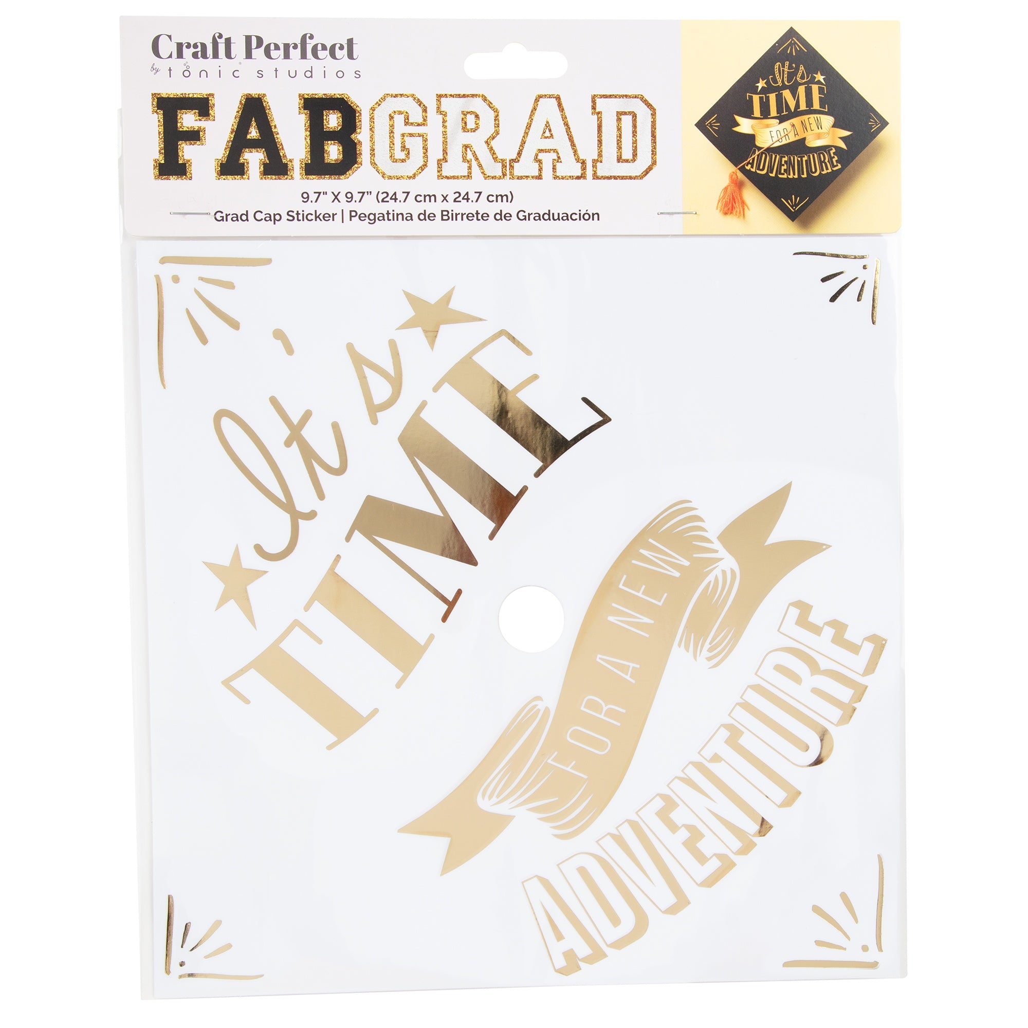 Grad Cap Sticker New Adventure JB-43212