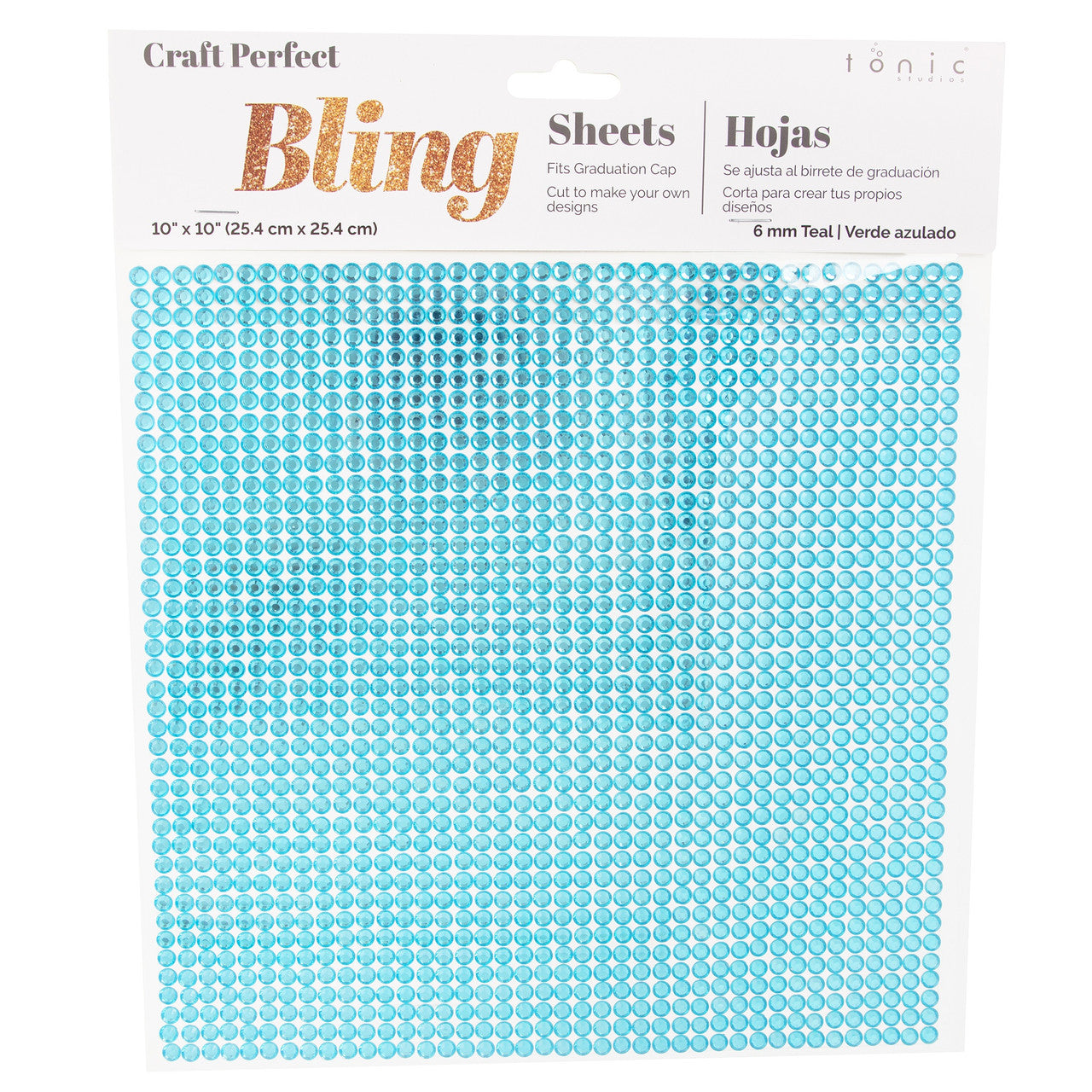 10X10 Gem Sheet Teal JB-43219