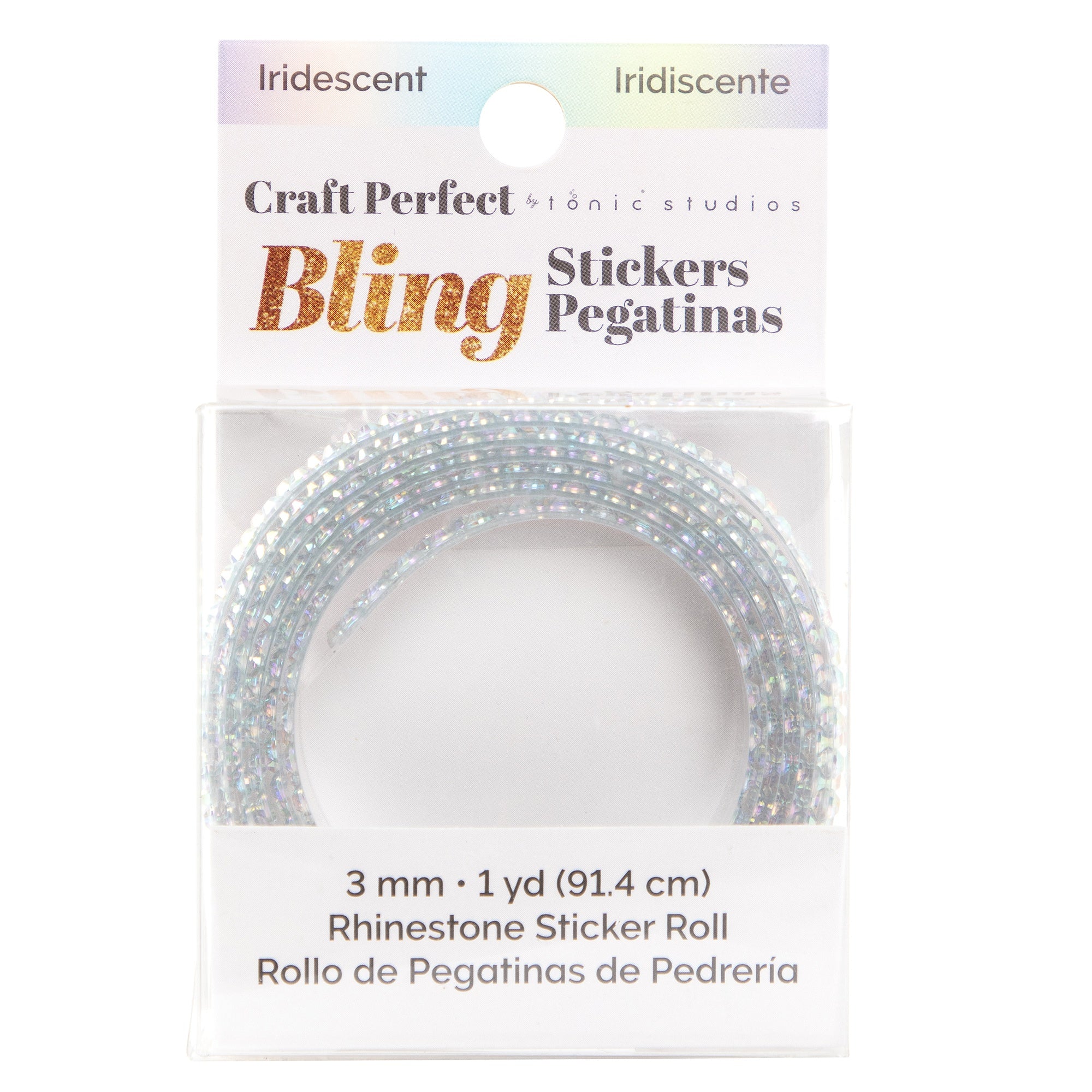 Rhinestone Sticker Roll Irides JB-43222