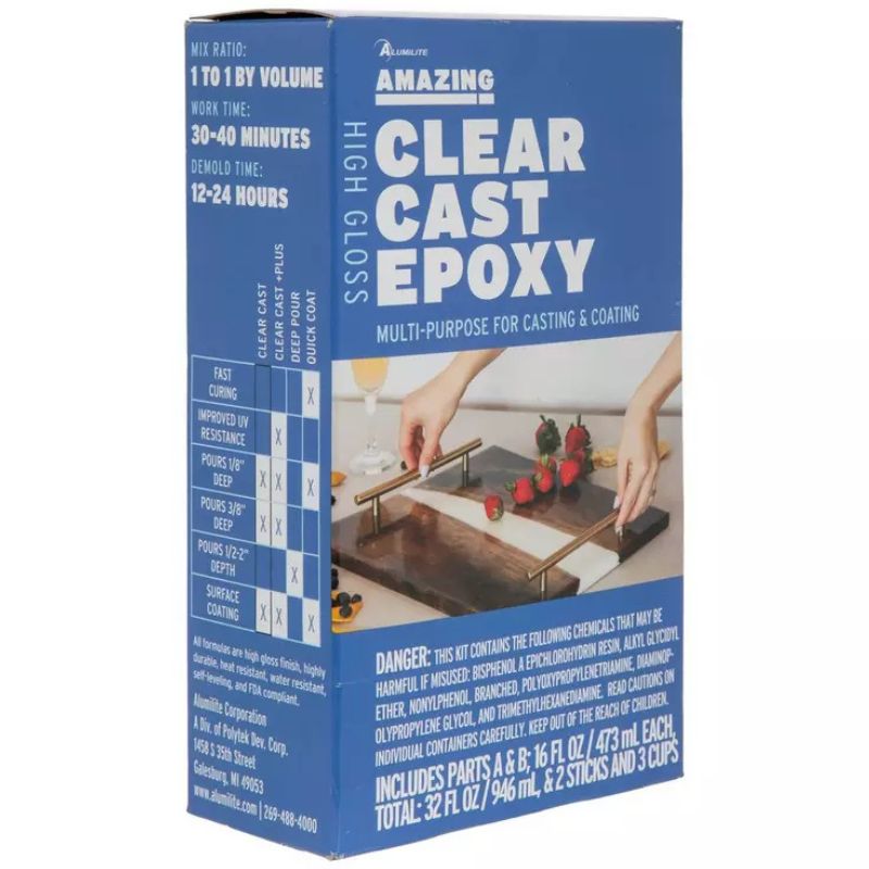 Amazing Clear Cast Resin Epoxy JB-43261