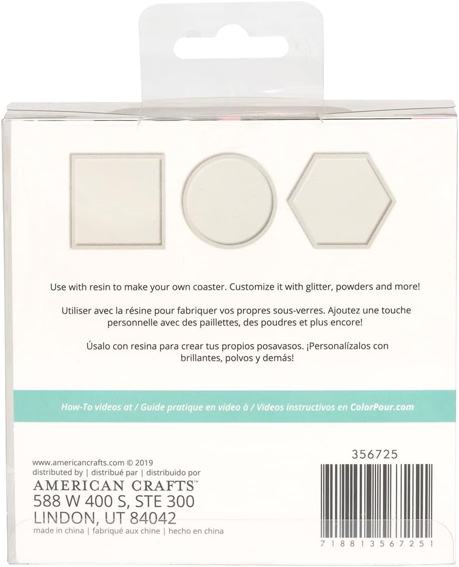 Color Pour Resin Mold 3/Pkg JB-43262
