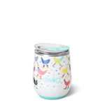 Swig 12 Oz Funky Chicken Wine Travel Cup JB-43277