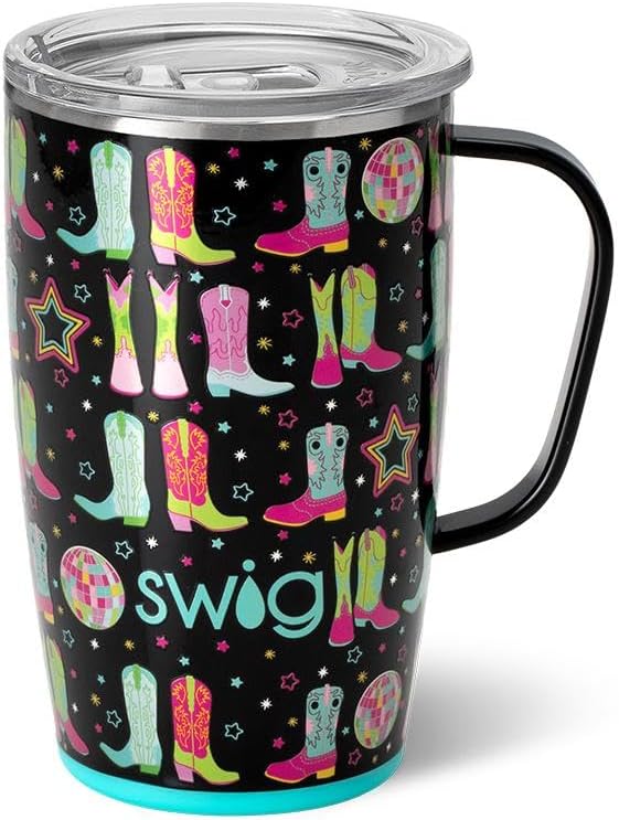 Swig 18 Oz Disco Cowgirl Travel Mug JB-43286