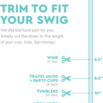 Swig Disco Cowgirl Straw Topper Set JB-43288_3