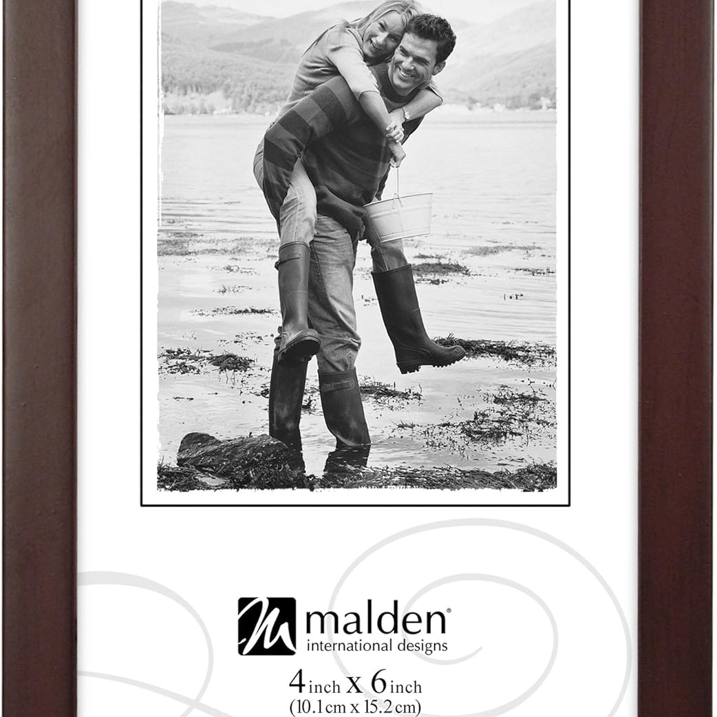 4X6 Dark Walnut Frame JB-43306