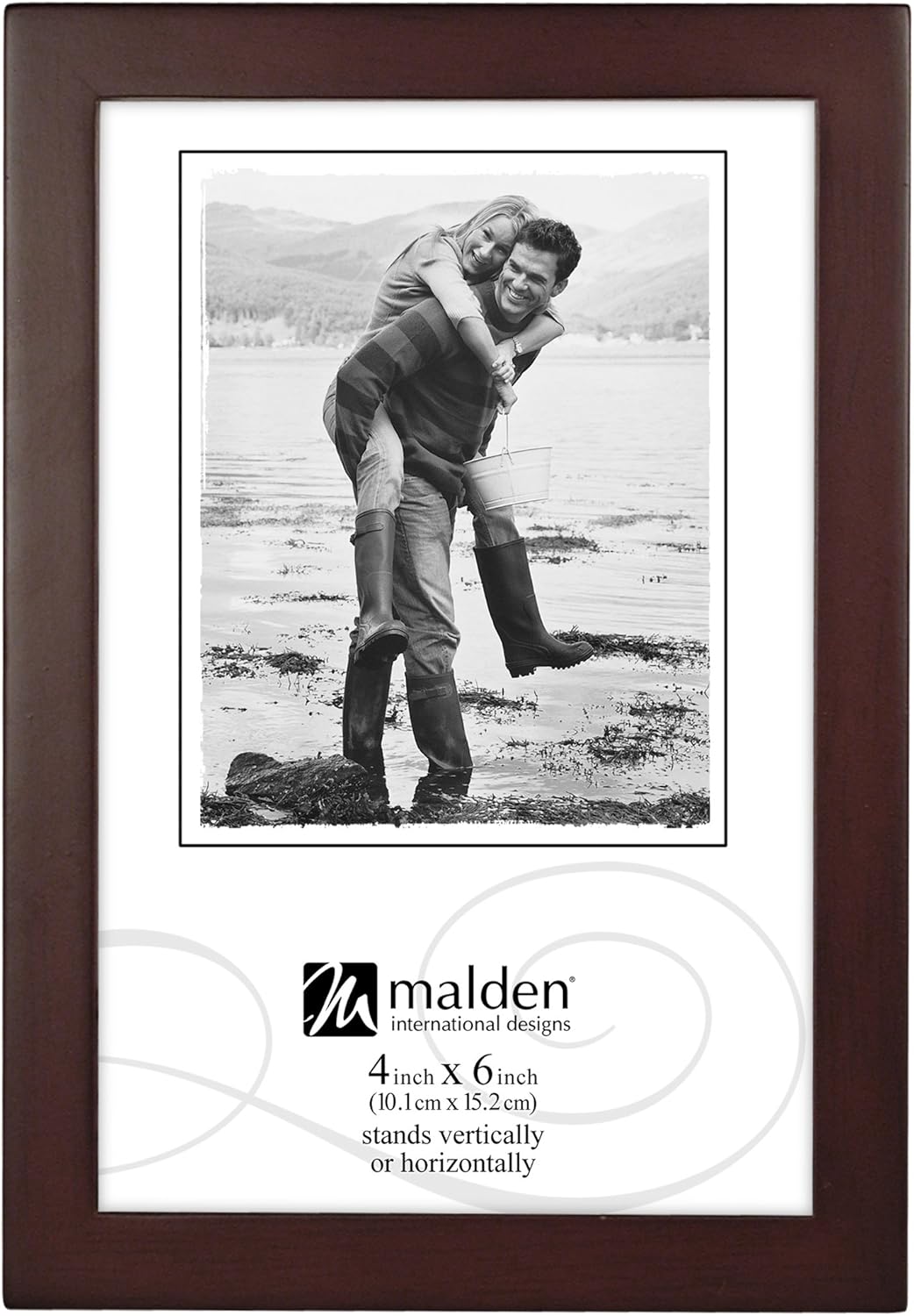 4X6 Dark Walnut Frame JB-43306