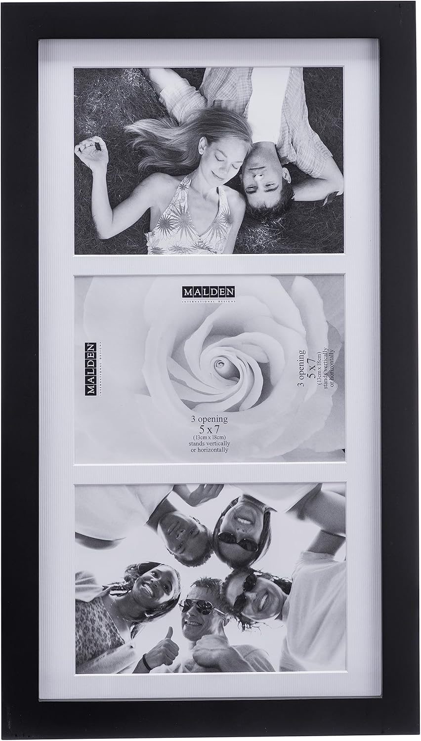 5X7 3 Op Black Frame JB-43319