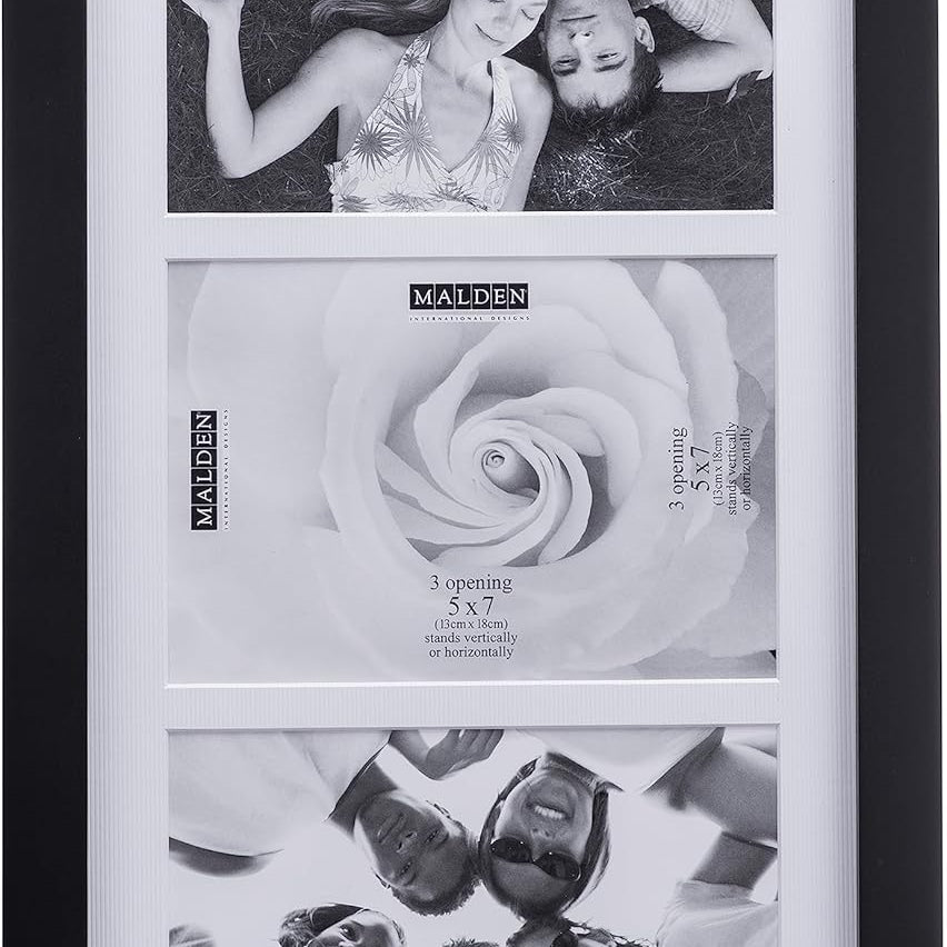 5X7 3 Op Black Frame JB-43319