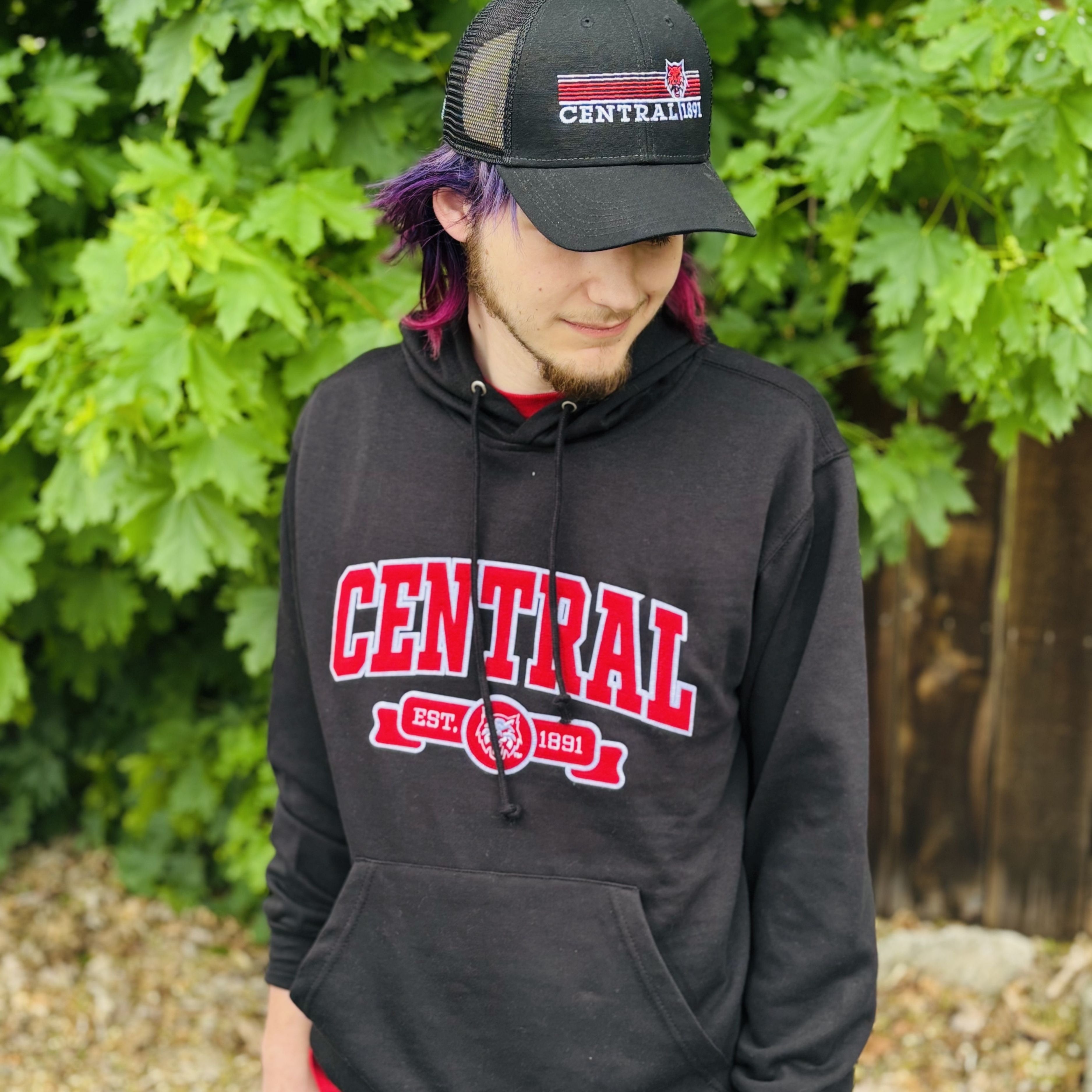 CWU Fleece Hoodie W/ Stitched CWU Logo JB-43327_6de14c45-829d-4f8c-ab00-819d2bdd272d