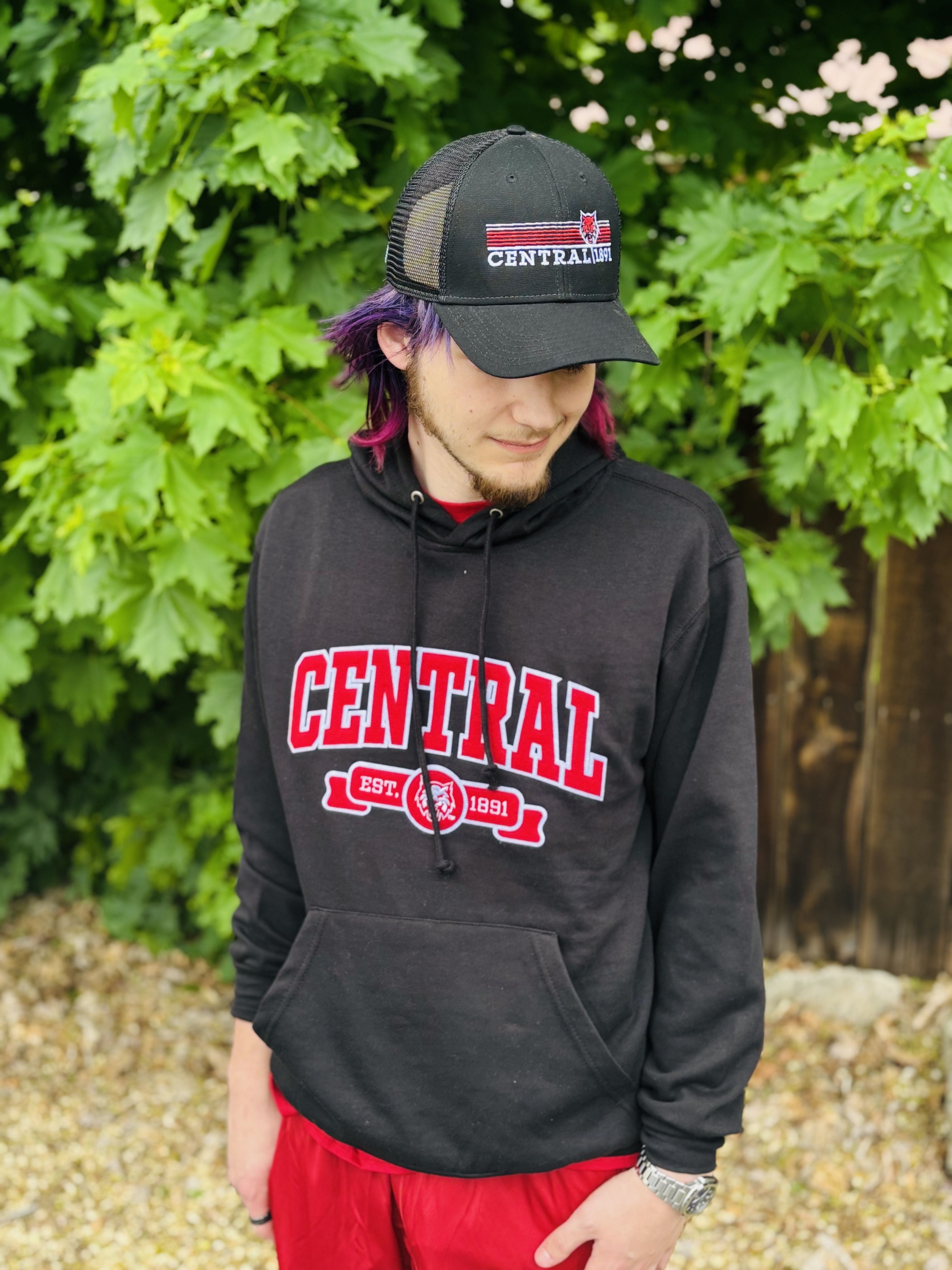 CWU Fleece Hoodie W/ Stitched CWU Logo JB-43327_6de14c45-829d-4f8c-ab00-819d2bdd272d