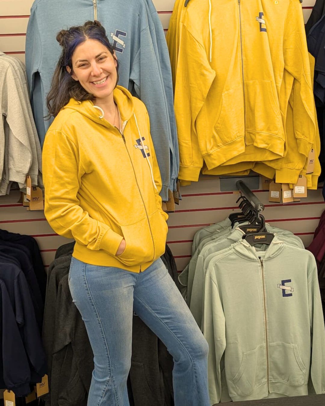 Ellensburg Retro Full Zip Hoodie JB-43328