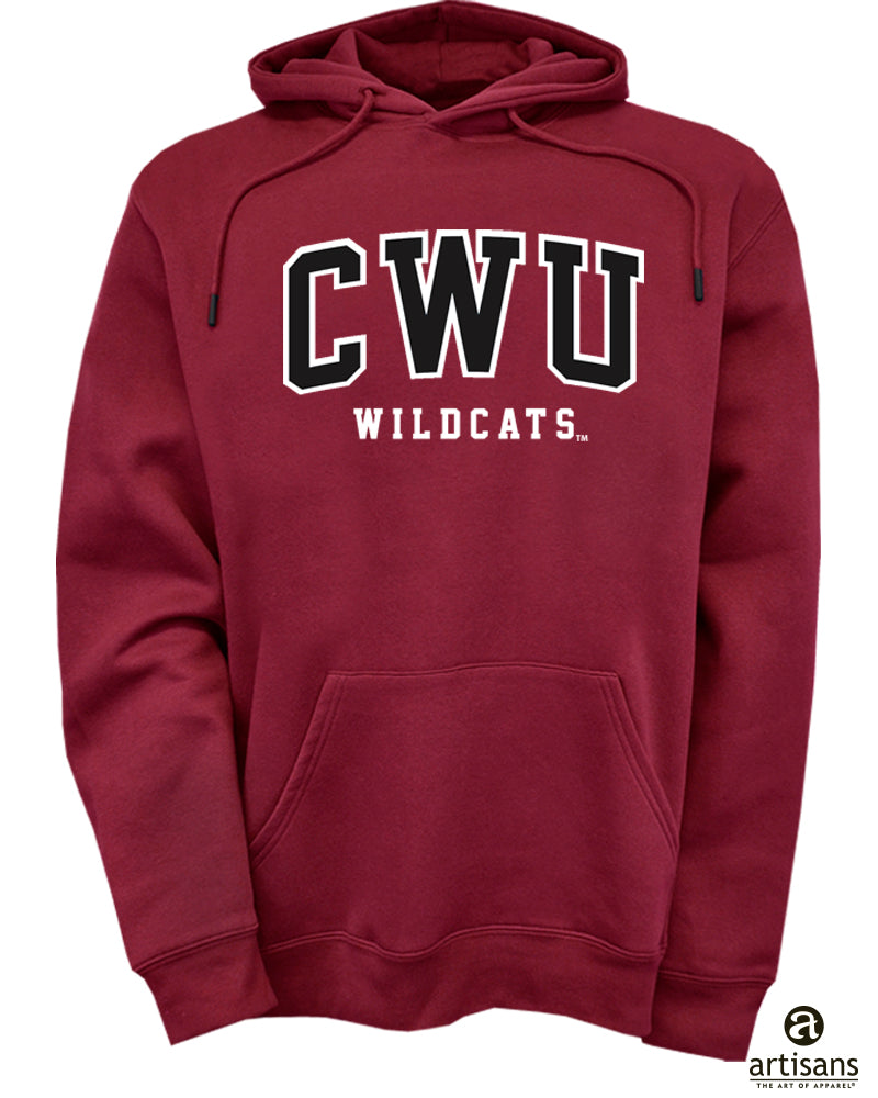 CWU A-Team Hoodie JB-43329_CARDINAL