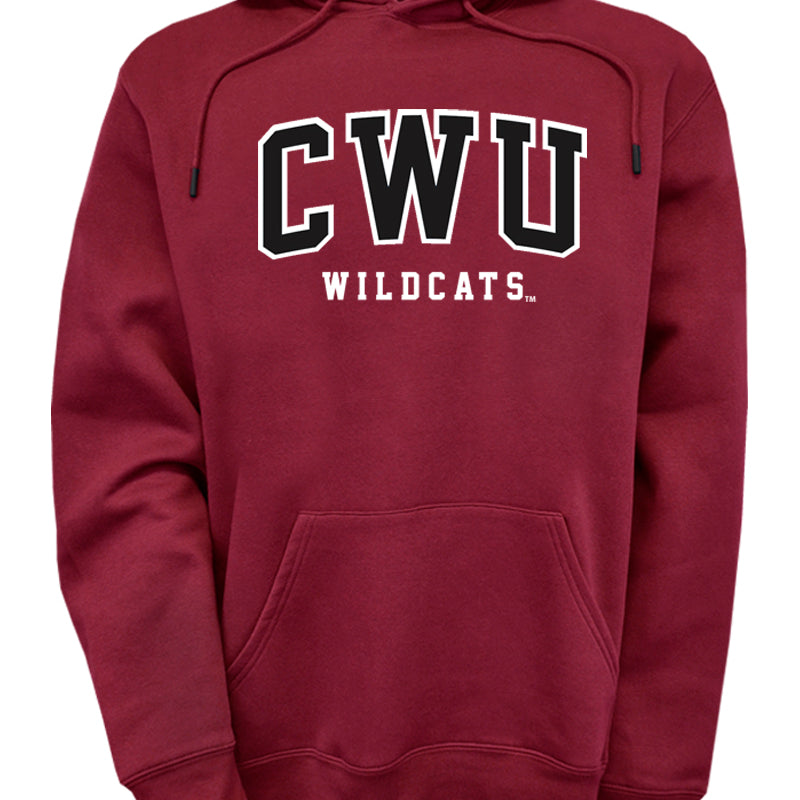 CWU A-Team Hoodie JB-43329_CARDINAL