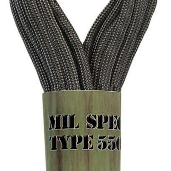16' Gun Metal Parchute Cord JB-43336