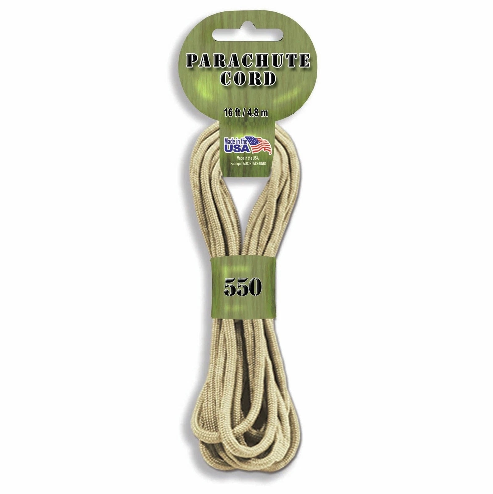 16' Cream Parchute Cord JB-43351