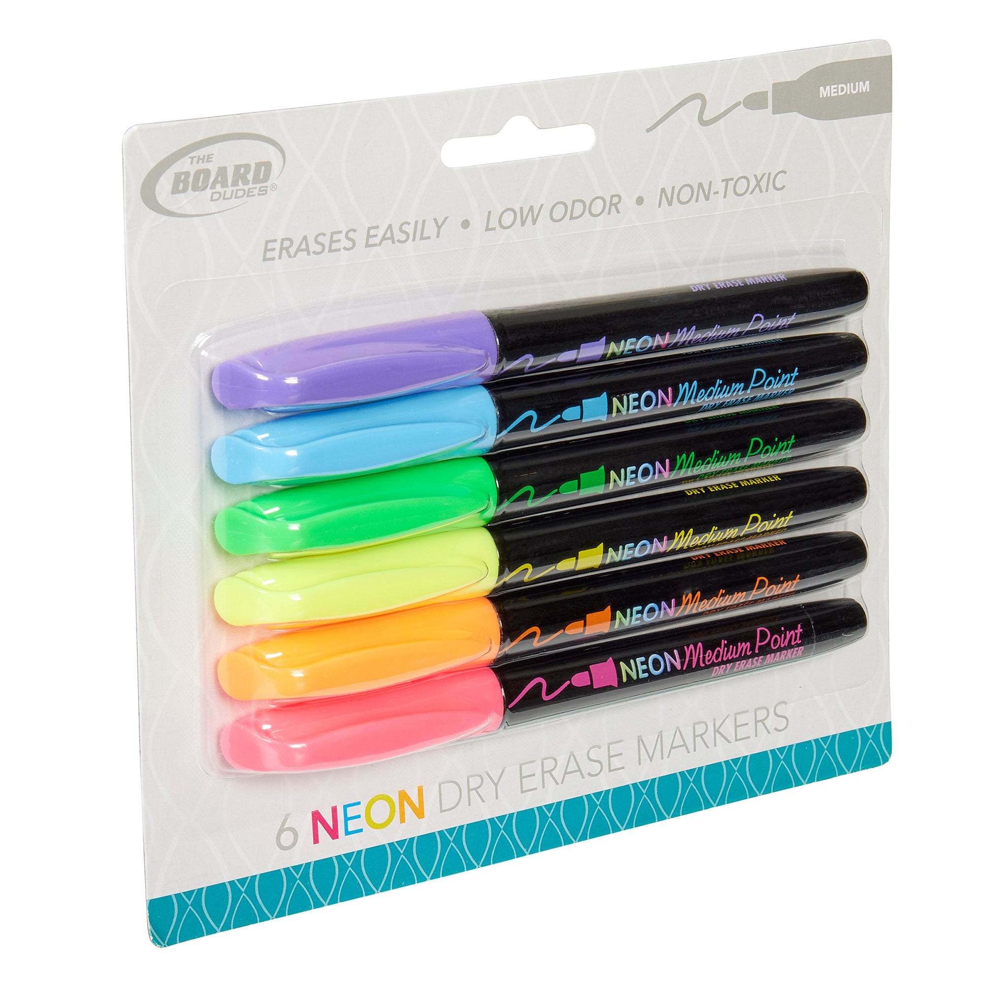 Neon Dry Erase Markers JB-43427