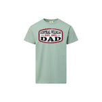 CWU Dad Tee JB-43469_GREENSTONE_HEATHER