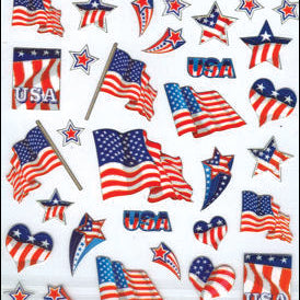 Patriotic Stickers JB-43491