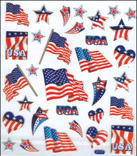 Patriotic Stickers JB-43491