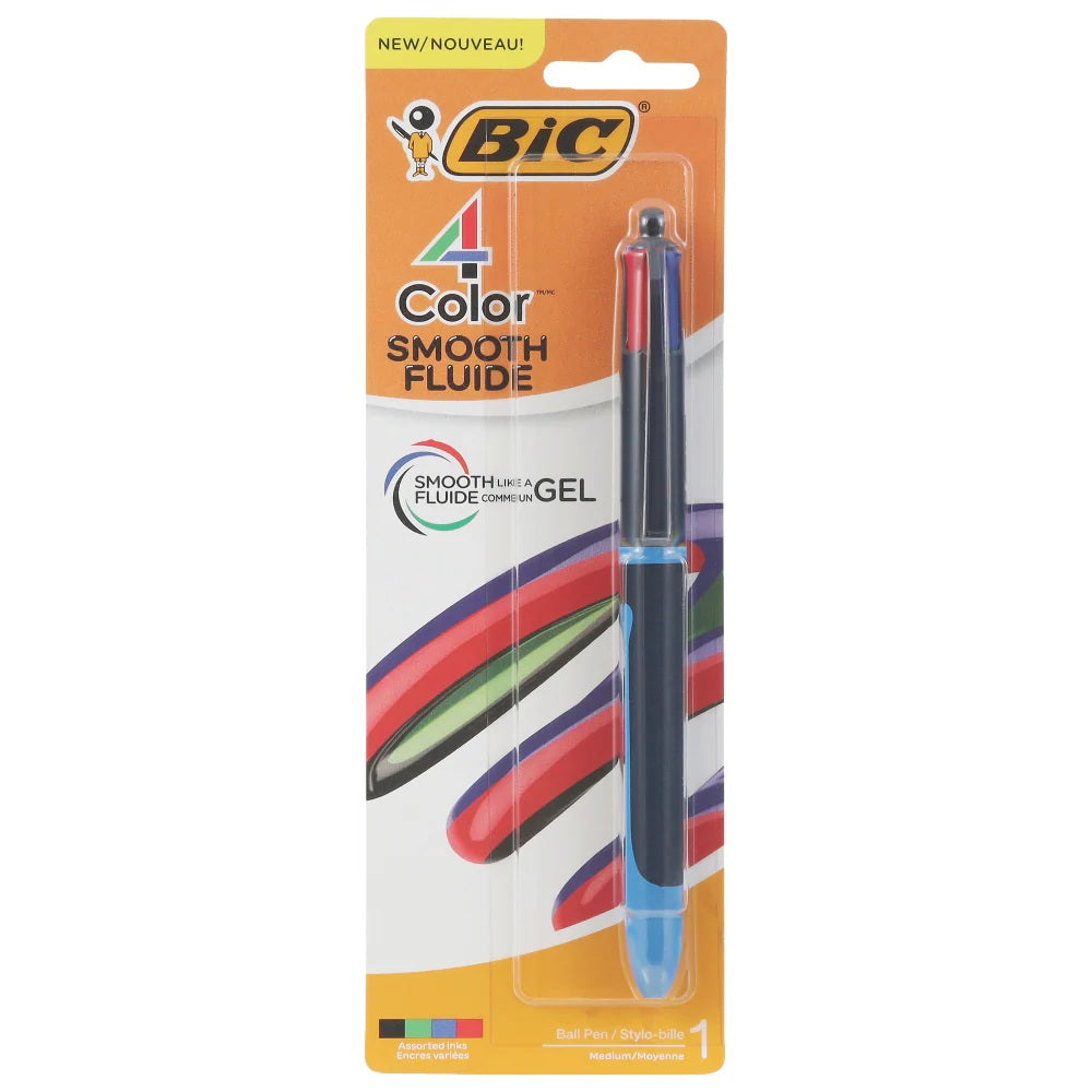 Bic 4 Color Rt Gel Pen JB-43581