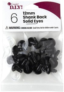 12Mm Shank Back Eyes JB-43618