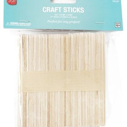 Natural Craft Sticks 150/Pkg JB-43672